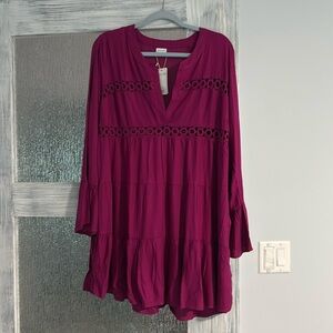 Magenta cover up